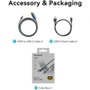 Vention Cable Conversor HDMI 2.0 a USB-C Macho con PD, 4K, 1,5 m, Gris